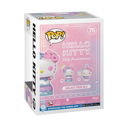 Sanrio Hello Kitty 50th Anniversary Hello Kitty in Cake Funko Pop! Vinyl Figure #75