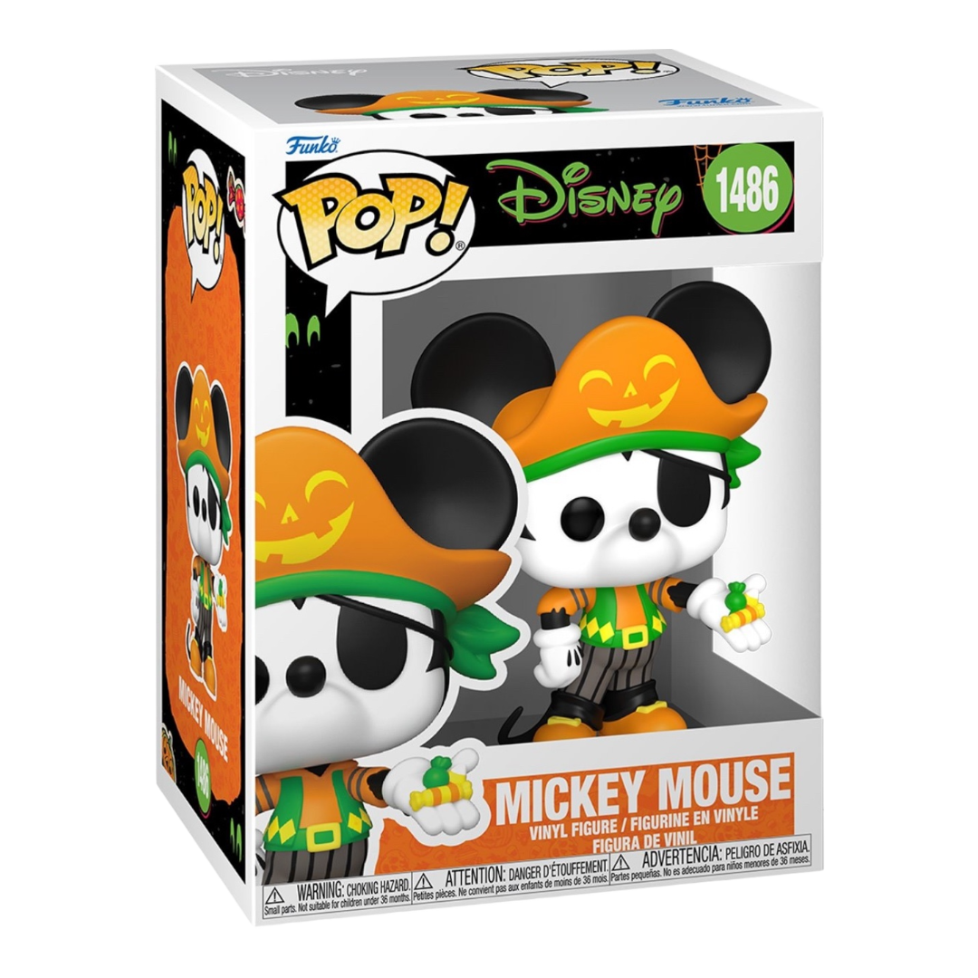 Disney Halloween 2024 Pirate Mickey Mouse Funko Pop! Vinyl Figure #1486