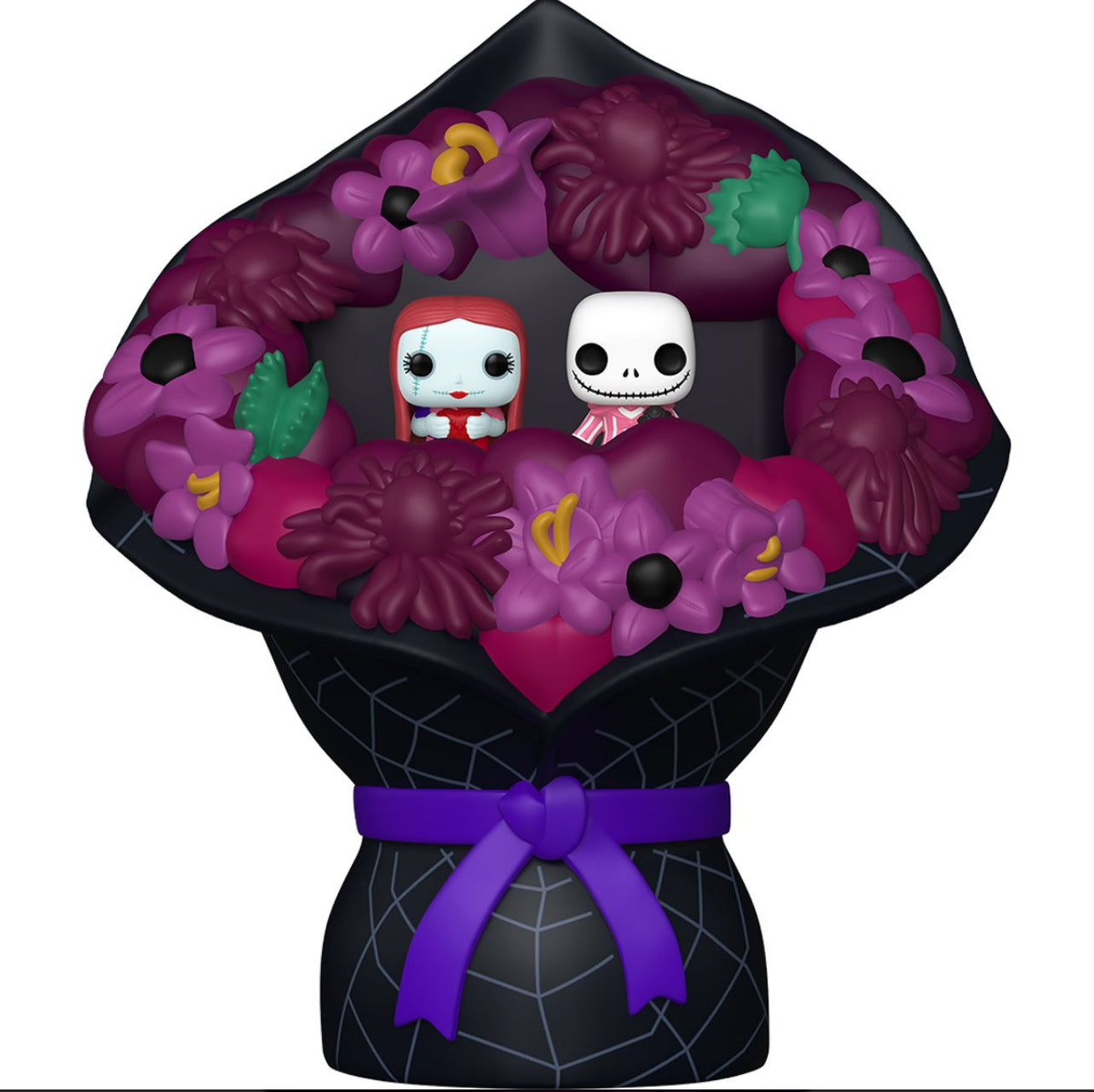 Funko Bitty Pop Bouquet Nightmare Before Christmas Jack Sally 3pc set Valentine