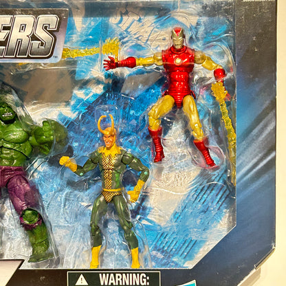 Marvel The Avengers Comic Collection figures Hulk Loki Iron Man Hawkeye Hasbro