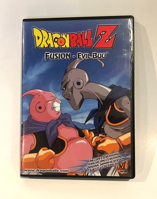 Dragon Ball Z - Fusion: Evil Buu (DVD, 2002, Uncut and Edited Versions) Anime