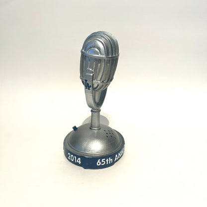 Dodgers 65th Anniversary Edition Vin Scully Microphone Statue 2014 Baseball MLB Promo