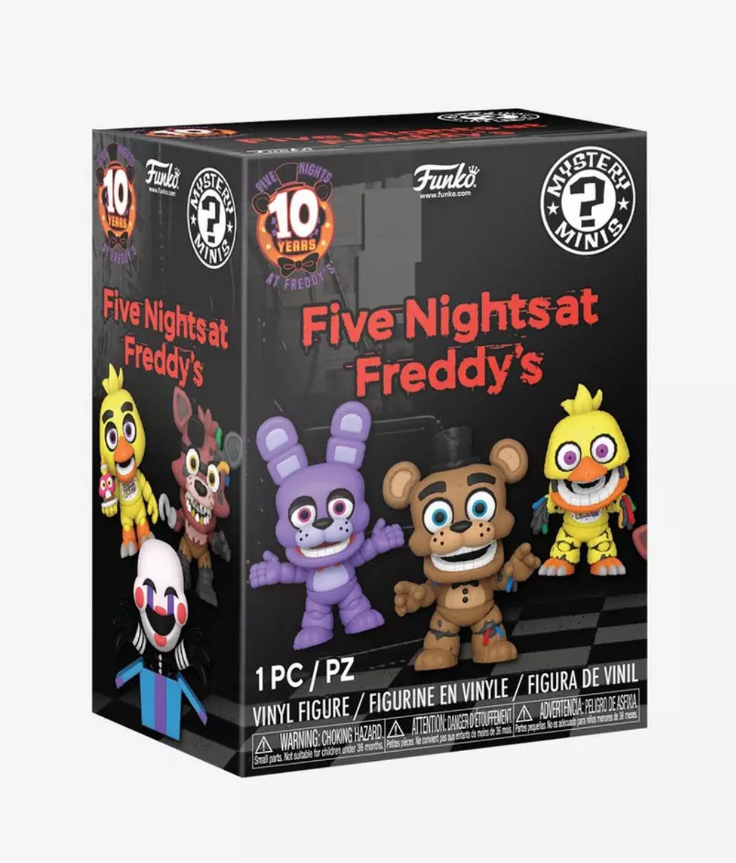 Five Nights at Freddy's Mystery Mini Figures 10 Anniversary 1 Random Figure