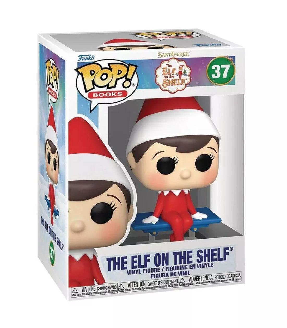 The Elf On The Shelf #37 Funko Pop Books Santaverse