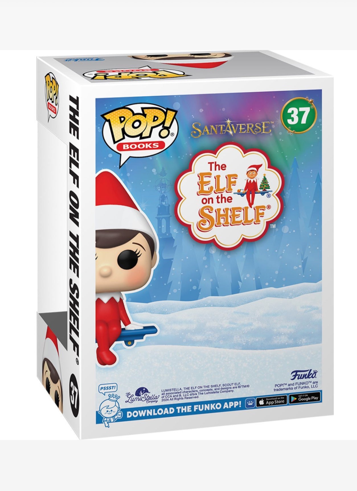 The Elf On The Shelf #37 Funko Pop Books Santaverse