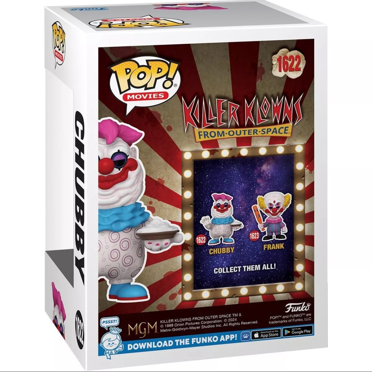 Chubby Killer Klowns From Outer Space Funko Pop 1622