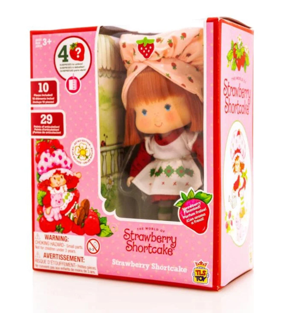 Strawberry Shortcake 5.5" Scented Fashion Doll & Surprise Accessories Retro 2024