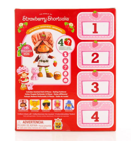 Strawberry Shortcake 5.5" Scented Fashion Doll & Surprise Accessories Retro 2024