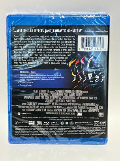 Mighty Morphin Power Rangers: the Movie (Blu-ray, 1995) NEW