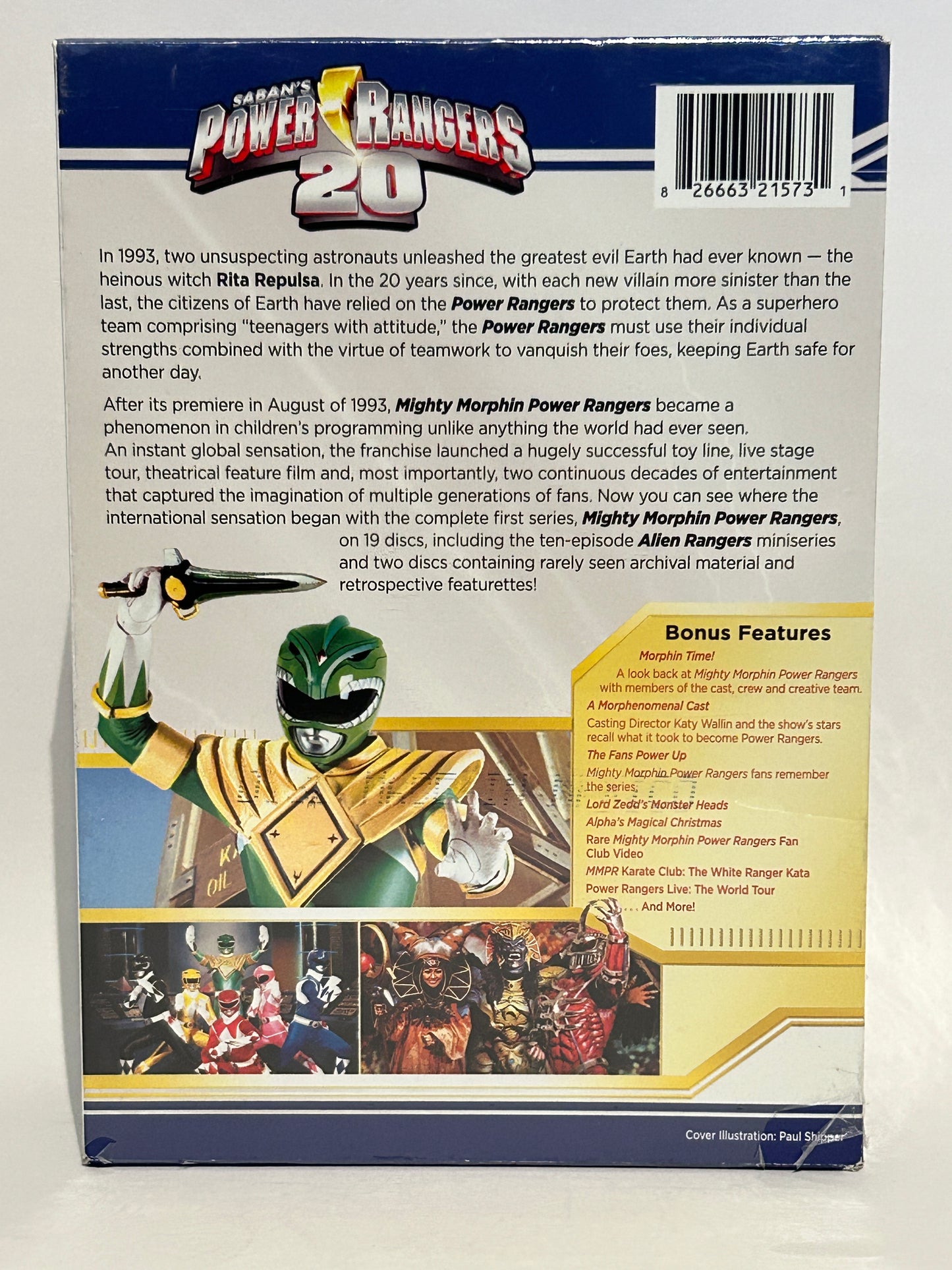 Mighty Morphin Power Rangers: the Complete Series (DVD) New