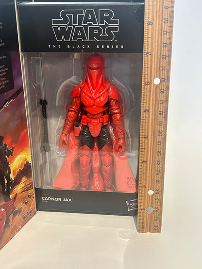 Hasbro Star Wars The Black Series 50th 6 Inch Carnor Jax Crimson Empire Dark Side