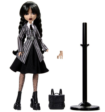 Monster High x Wednesday Addams Nevermore Academy Doll BY MATTEL Jenna Ortega