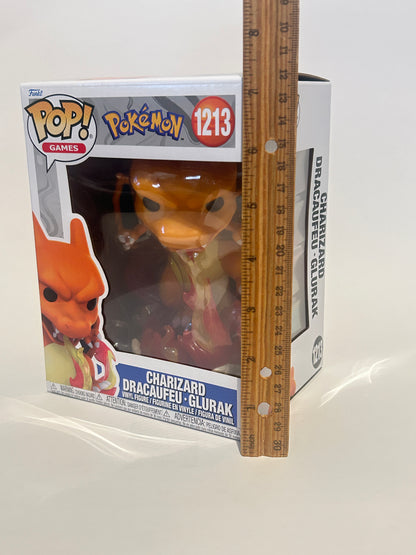 Pokemon Charizard Premium Funko Pop! Vinyl Figure #1213 Dragon Fire Flame