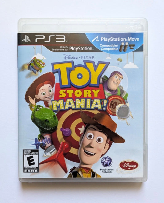 Toy Story Mania PS3 (Sony PlayStation 3, 2012) - New Sealed Video Game Disney
