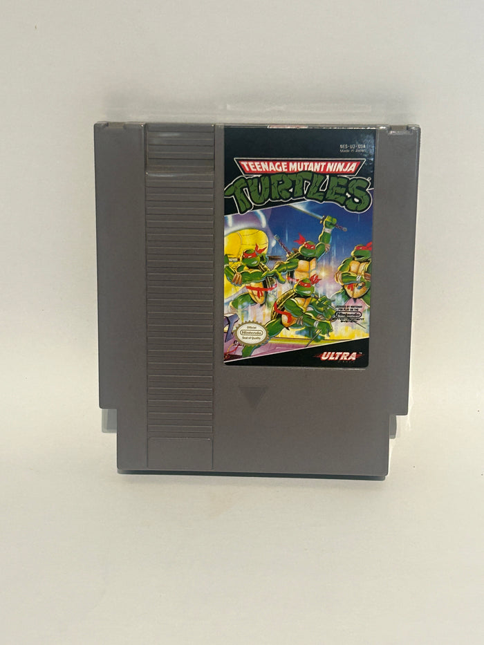 Ultra Games Teenage Mutant Ninja Turtles TMNT for Nintendo NES Cart Good Label