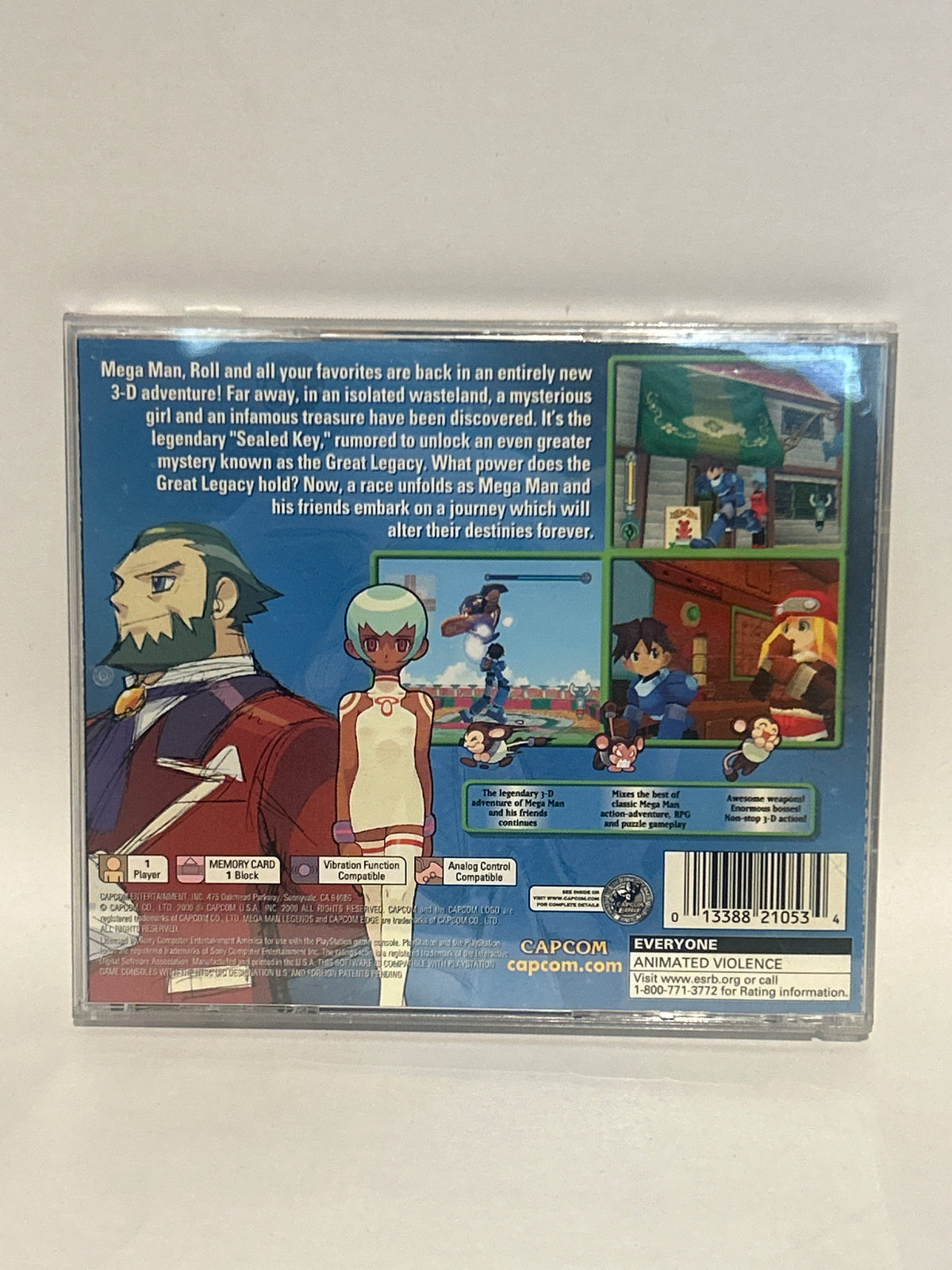 Mega Man Legends 2 (Sony PlayStation 1, PS1 2000) w/ Reg Card Complete ActionRPG