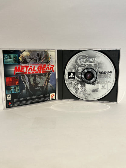C: The Contra Adventure (Sony Playstation 1 ps1) Complete w/ Reg Konami Shooter