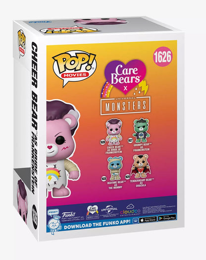 Care Bears X Monsters Cheer as Bride of Frankenstein Funko Pop #1626 Halloween