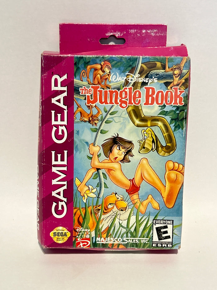 The Jungle Book Sega Game Gear - Complete In Box (CIB) Disney Handheld Majesco