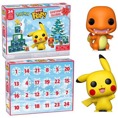 Funko Bitty Pop! Pokemon Advent Calendar 2026 24 Day Countdown New Surprise Toy