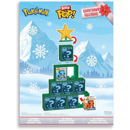 Funko Bitty Pop! Pokemon Advent Calendar 2026 24 Day Countdown New Surprise Toy