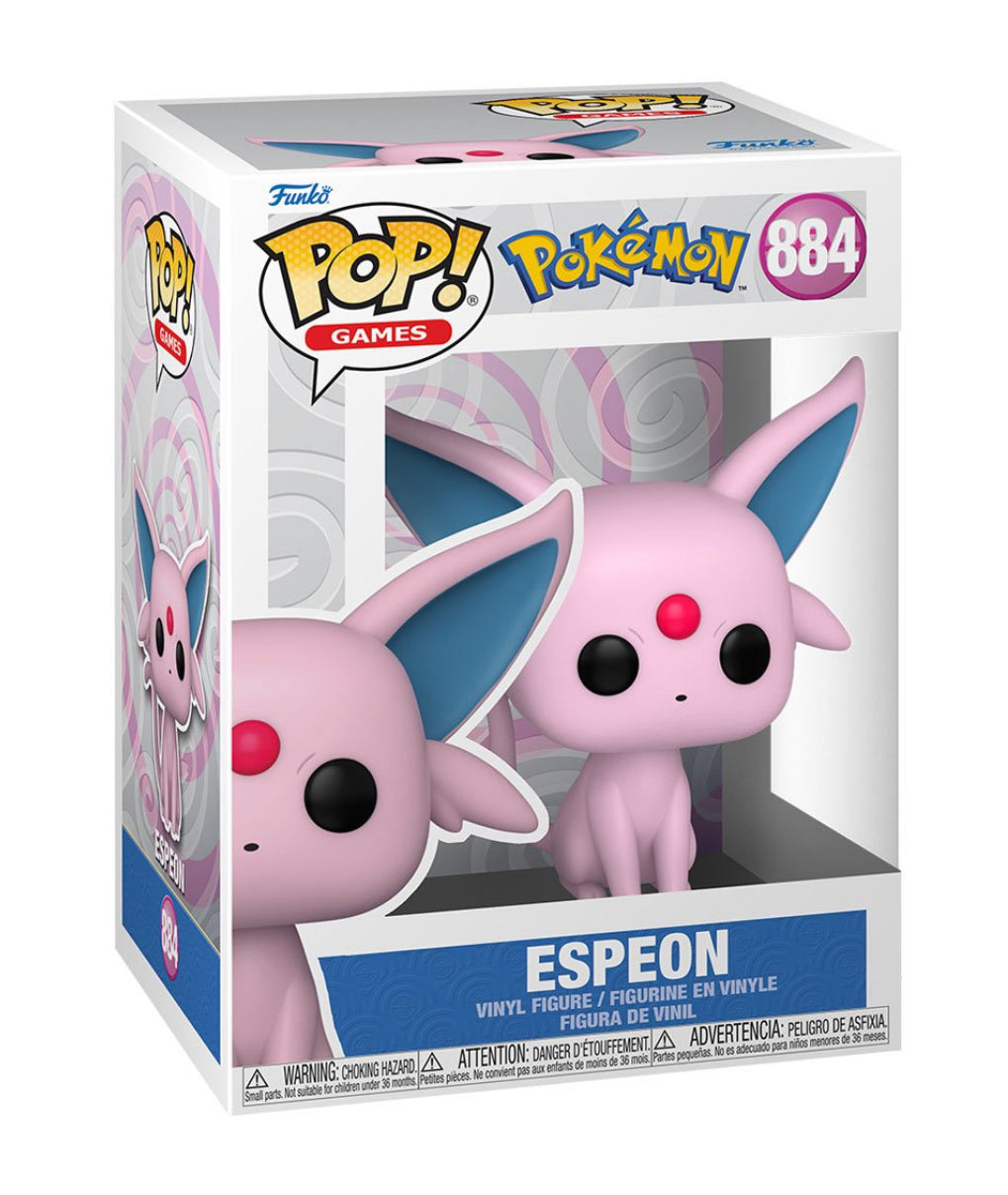 Pokemon Espeon 884 Funko Pop Vinyl Figure Display Toy