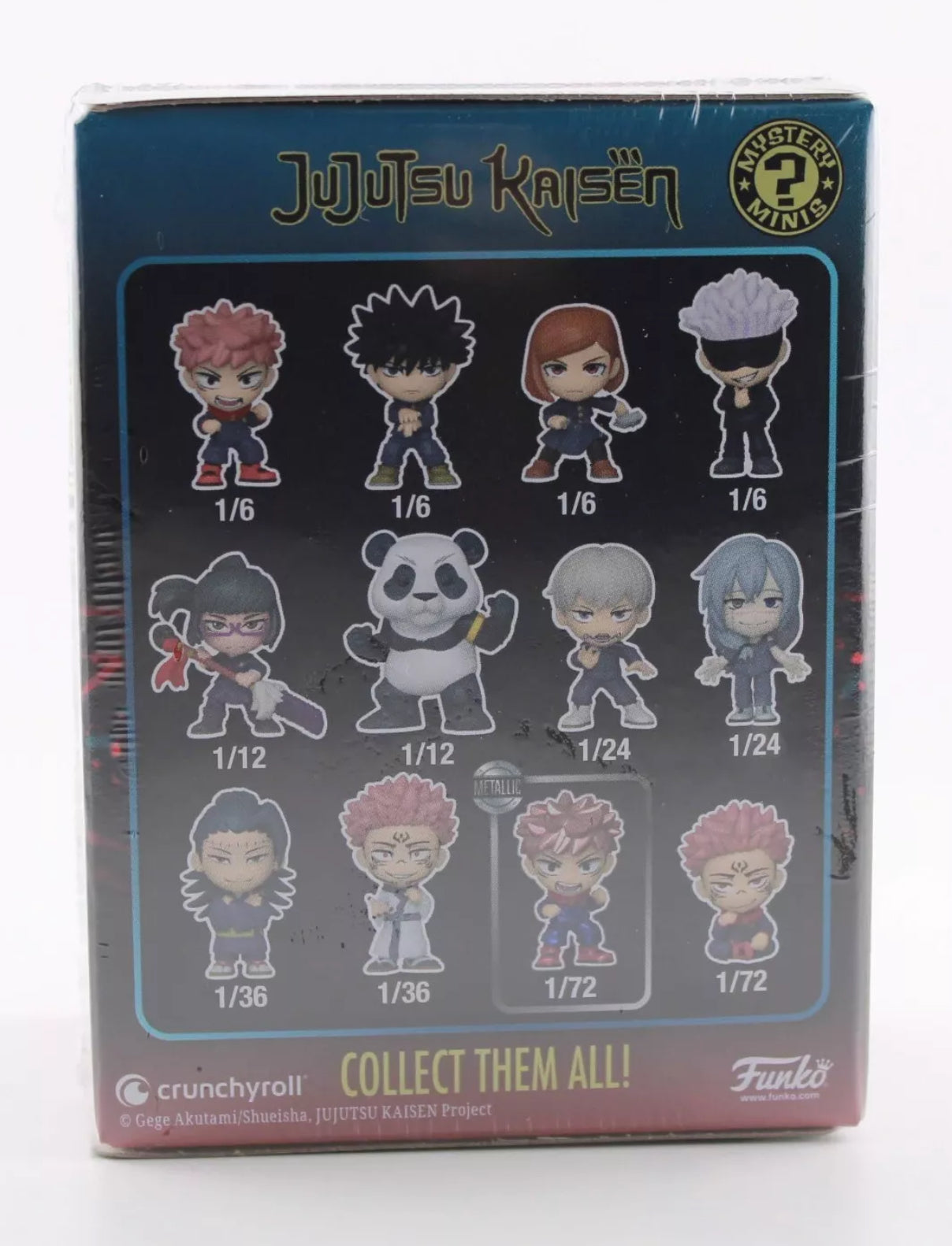 Jujutsu Kaisen Maki Zenin 1/12 Funko Mystery Mini Figure JJK Anime