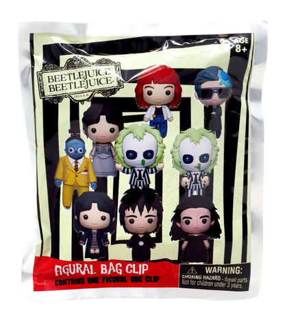 Beetlejuice 2 Movie 3D Figural Foam Bag Clip Series 2 Blind Bag 1 Random Figure