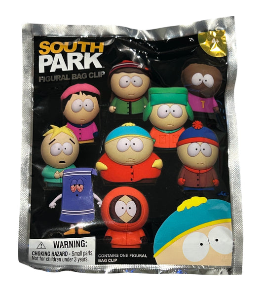 South Park 3D Foam Bag Clip Blind Bag 1 Random Figure Key Chain Monogram