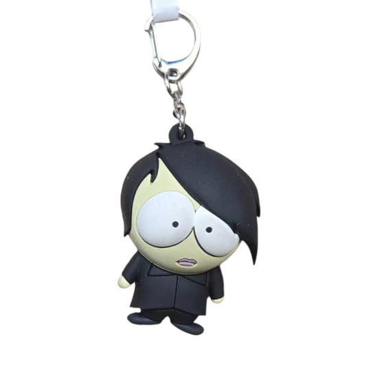 Goth Kid Chase Figure Exclusive B South Park 3D Foam Bag Clip Monogram