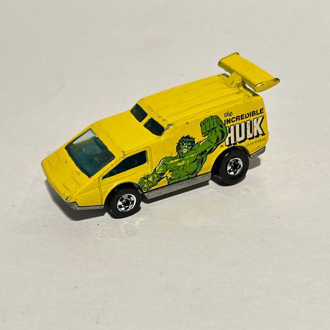Hot Wheels The Incredible Hulk Van Spoiler Sport Mattel Marvel Vintage 1976 70's