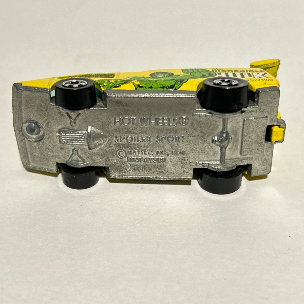 Hot Wheels The Incredible Hulk Van Spoiler Sport Mattel Marvel Vintage 1976 70's