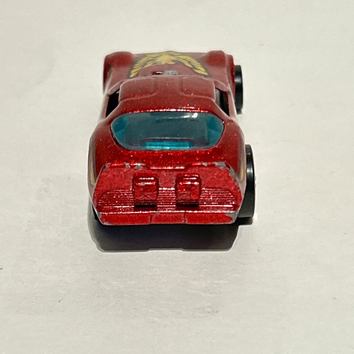 Hot Wheels Red Car Pontiac Trans Am Firebird Funny Dragster 1977 Vintage Mattel
