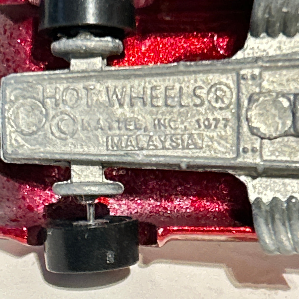 Hot Wheels Red Car Pontiac Trans Am Firebird Funny Dragster 1977 Vintage Mattel