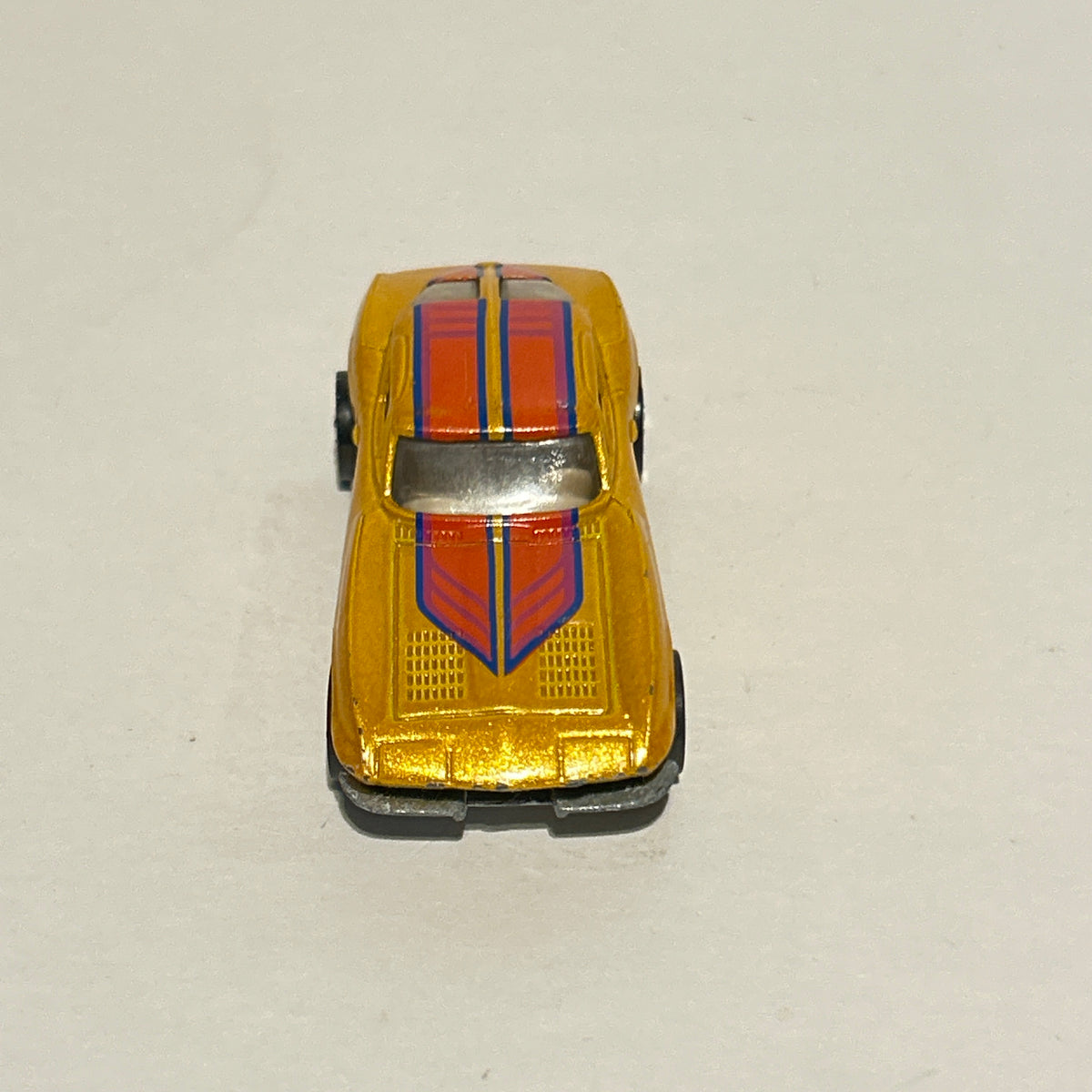 Hot Wheels Hi-Raker Corvette Stingray Split Window Gold 1979 Hong Kong Vintage