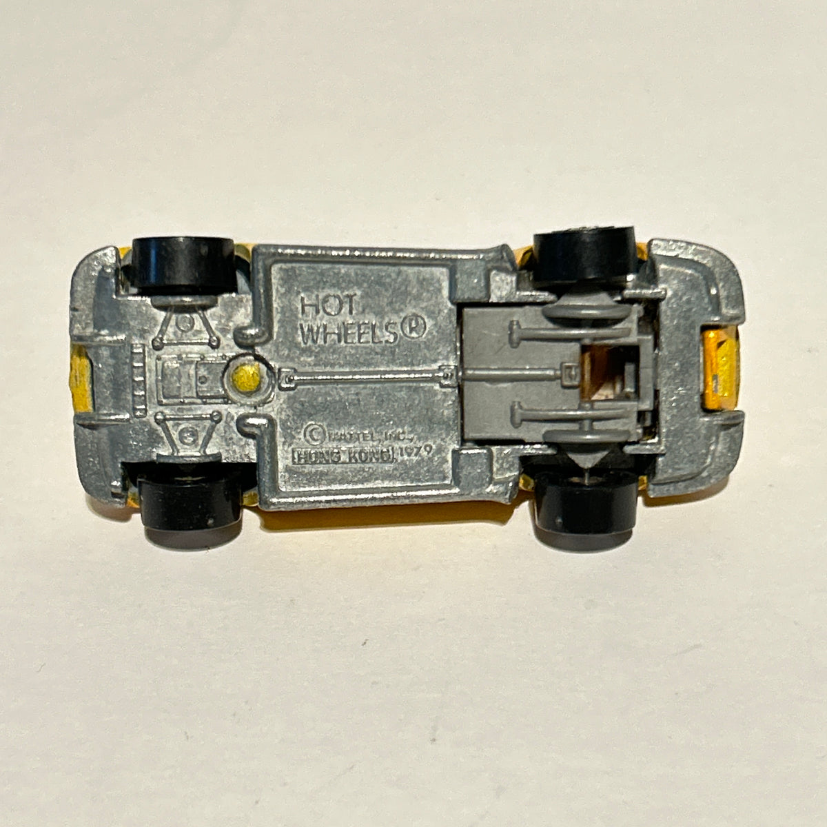 Hot Wheels Hi-Raker Corvette Stingray Split Window Gold 1979 Hong Kong Vintage