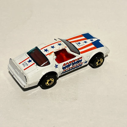 Hot Wheels 1977 Hot Bird Captain America Pontiac Firebird Marvel Vintage 70's