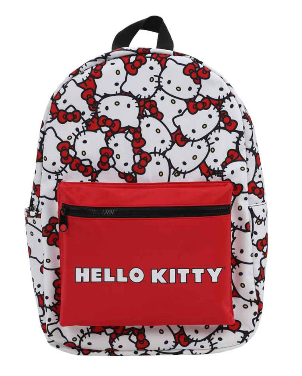 Sanrio Hello Kitty All Over Print Backpack Multi Pocket Bioworld NWT Full Size