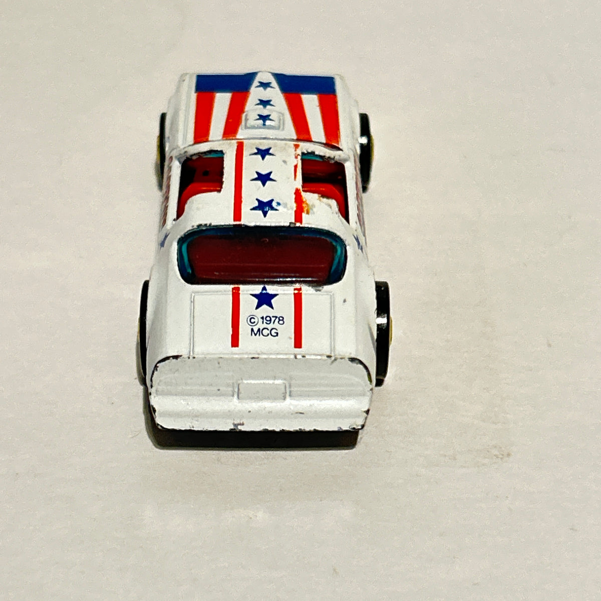 Hot Wheels 1977 Hot Bird Captain America Pontiac Firebird Marvel Vintage 70's
