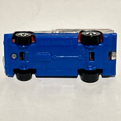 Hot Wheels 1:64 Chrome Silver Surfer Beach Blaster Van w/Black Walls 1978 Vintag