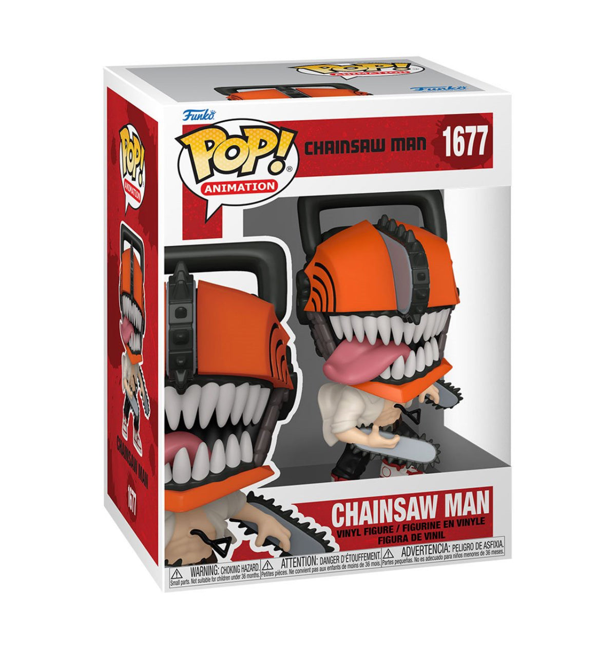 Chainsaw Man 1677 Funko Pop! Vinyl Animation Japanese manga series Tatsuki Fujimoto