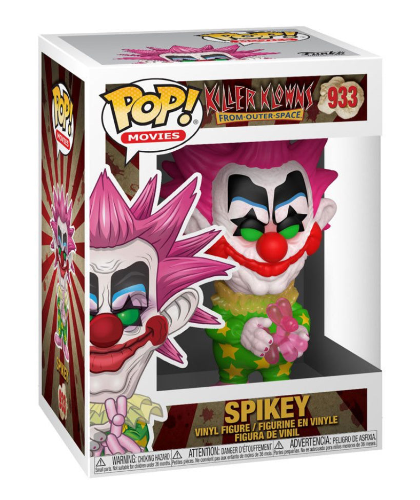 Killer Klowns From Outer Space Spikey 933 Funko Pop Movies Vinyl Figure Horror