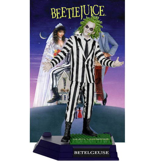 Movie Maniacs Beetlejuice 1988 6-Inch Scale Posed Figure