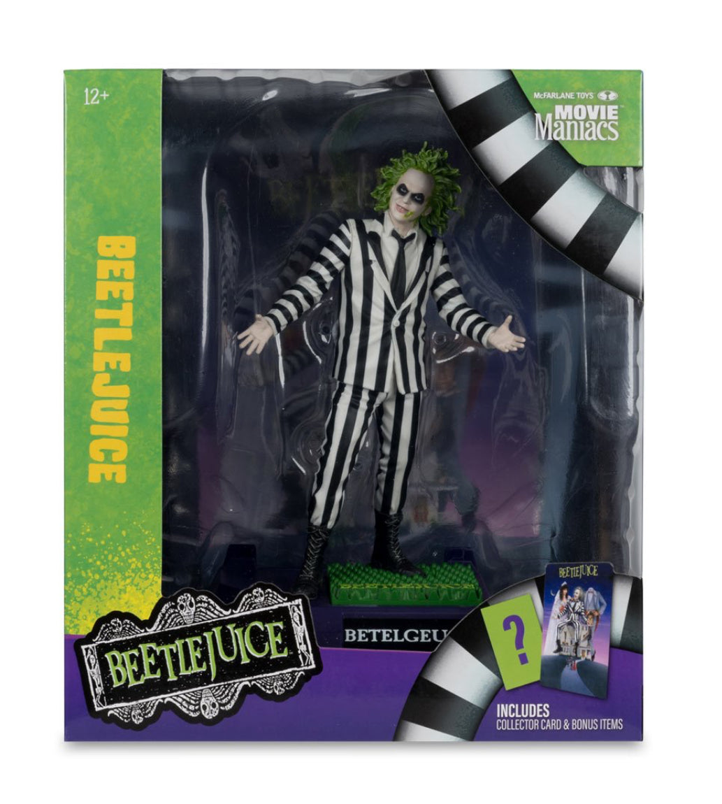 Movie Maniacs Beetlejuice 1988 6-Inch Scale Posed Figure