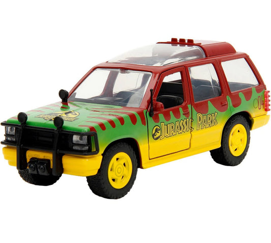 Jada Hollywood Rides Jurassic Park 30th Anniversary Ford Explorer 1/32 Scale