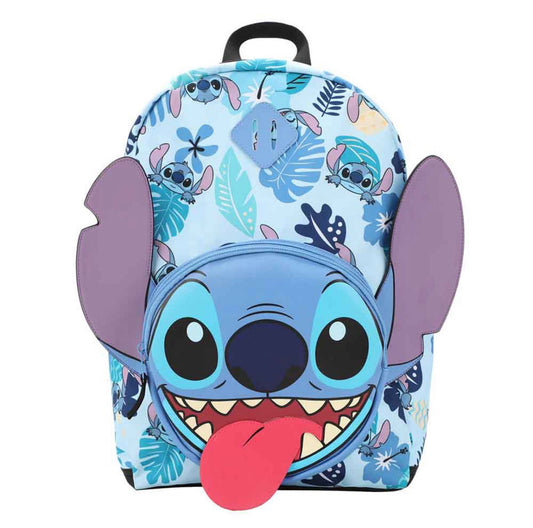 Bioworld Lilo & Stitch Big Face Stitch 3D Backpack