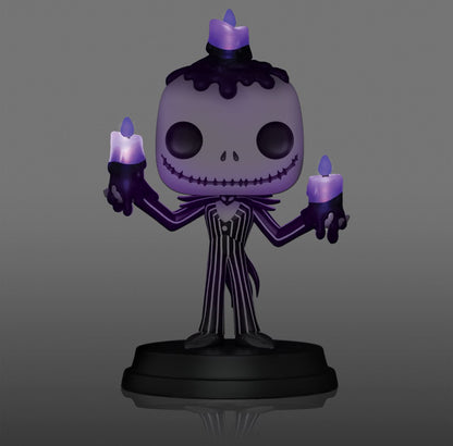 Funko The Nightmare Before Christmas Jack Skellington Halloween Light-Up Super Pop! Vinyl Figure #1501