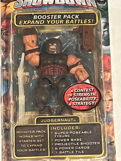 Juggernaut Marvel Legends Showdown 2006 Toy Biz Upper Deck Cards Action Figure