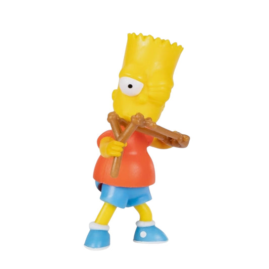 The Simpsons 2.5 Inch Scaled Wave 2 Action Figures - Bart simpson With Slingshot