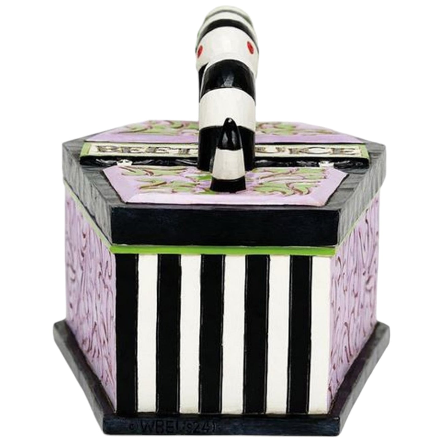 Beetlejuice Coffin Trinket Box by Jim Shore Statue Serpentine Secrets Enesco